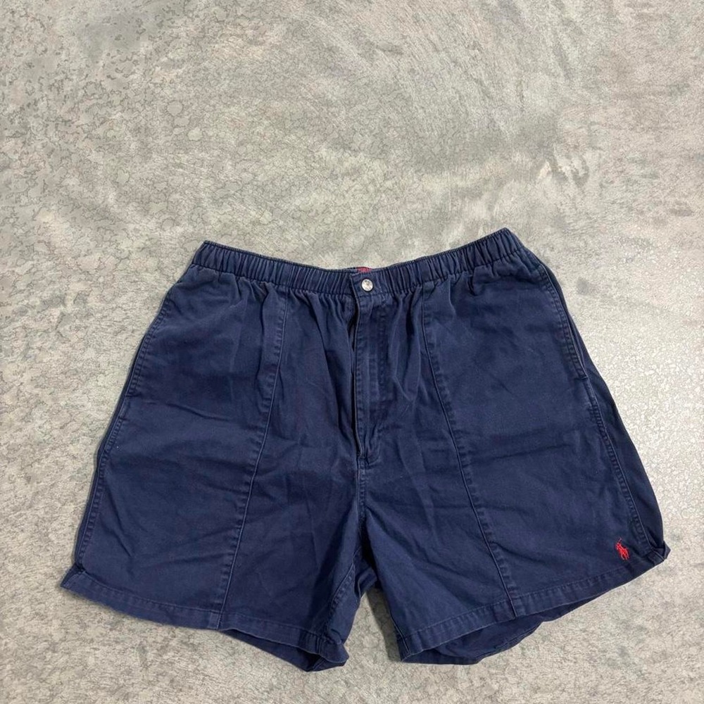 Polo Ralph Lauren Navy Cotton Shorts – Size XL